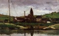 Vue de Bonnieres Paul Cézanne Paysage